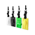 Energy Saving Card Holder // Faucet  (Black)