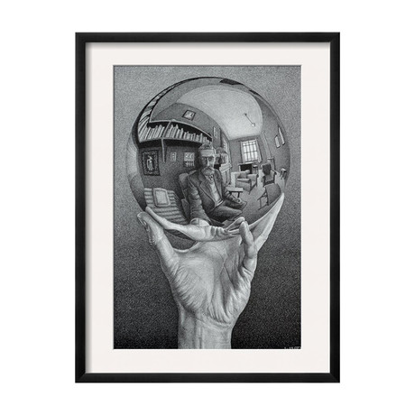 M.C. Escher // Hand with Reflecting Sphere
