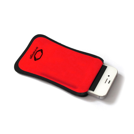 Smartphone (iPhone) Sleeve // Red