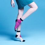 Edith Ankle Socks (Sand, Size: 5 - 7.5)