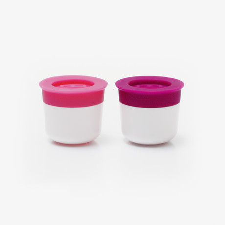 Sauce Cups // Fuchsia + Pink