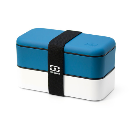 Bento Box // Blue + White