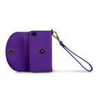 Wristlet Wallet for iPhone 4/4S // Violet