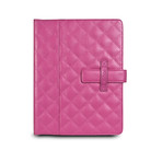 Quilted Tab Easel for iPad 2 & 3 // Fuchsia