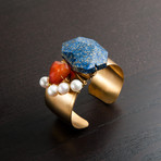 Muse Cuff // Blue & Orange