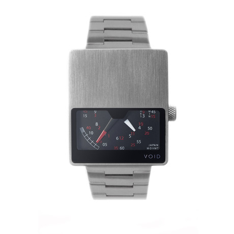 VO2 BRMR Wristwatch // Brushed Chrome