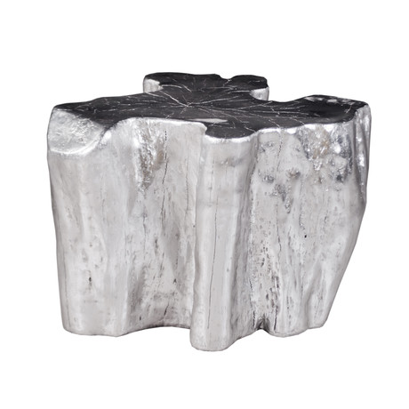 Copse Stool // Silver Leaf