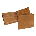 Moving Stripes Wallet // Biscuit (4"L x 3.5"W)