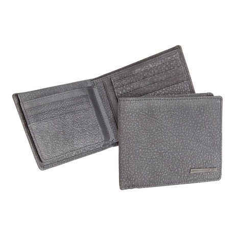 Moving Stripes Wallet // Smoke Grey (4"L x 3.5"W)