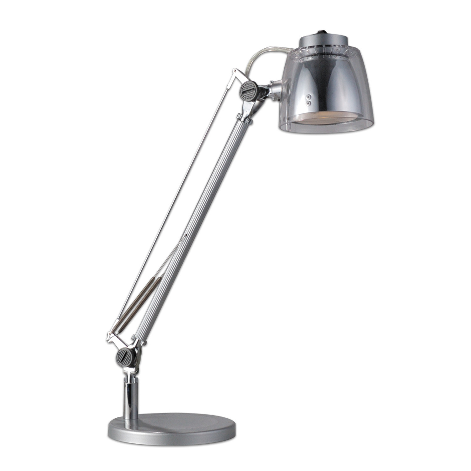 miniStryde LED Desk Lamp // Silver Bulbrite Touch of Modern