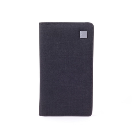 Airline Passport Holder Zip // Black