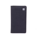 Airline Passport Holder Zip // Black