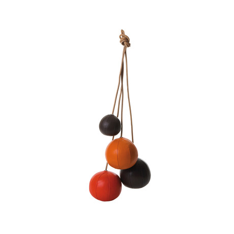 Clothes Rack // Brown, Red & Orange