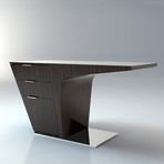 Mercer Desk // Ebony Lacquer