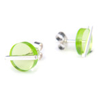 Stud Earrings (Clear)