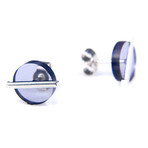 Stud Earrings (Clear)