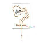 Filomena Directional // Transparent (Black Wire)