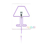 Filomena Table // Transparent (Black Wire)