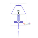 Filomena Table // Transparent (Black Wire)