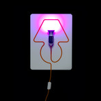 Filomena Abat Jour // White (Black Wire)