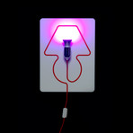 Filomena Abat Jour // White (Black Wire)