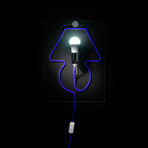 Filomena Abat Jour // Transparent (Black Wire)