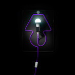 Filomena Abat Jour // Transparent (Black Wire)