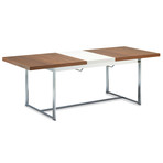 Spice Table // White (Walnut + White)