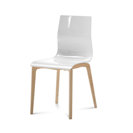 Gel-L // Natural Wood + White