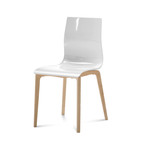 Gel-L // Natural Wood + White