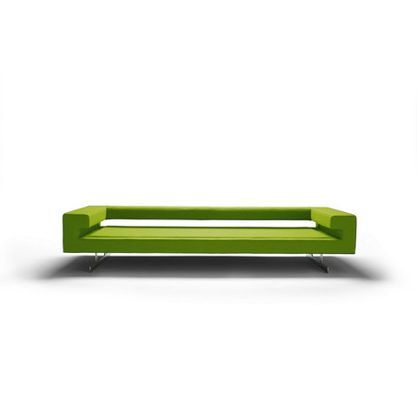 Long Couch // Green (86.61"L x 35.43"W x 19.29"H)