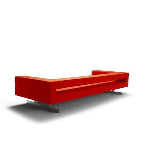 Long Couch // Orange (86.61"L x 35.43"W x 19.29"H)