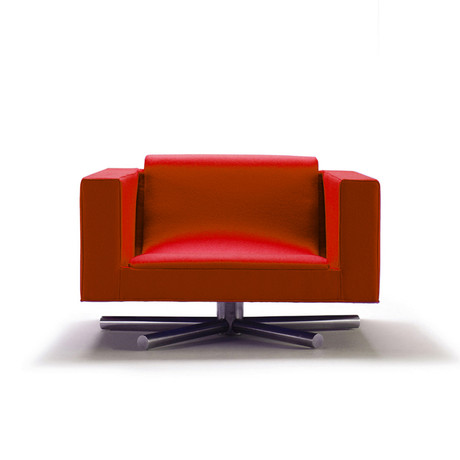 Solenpart Chair // Red (Cotton Upholstery)