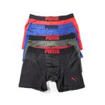 4pk Mens Pro Tech Boxer Brief (S)