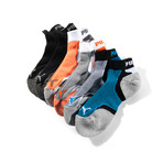 6pk Unisex Microfiber Quarter Sock 2