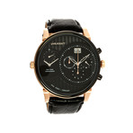 Dualtimer Men's Watch // Black, 2BRG