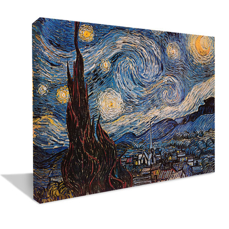 The Starry Night by Van Gogh (26" x 18")