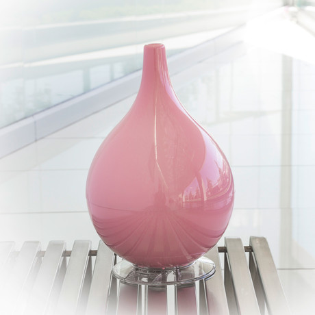 Ultrasonic Cool-Mist Middle Humidifier w/ Aroma Therapy // Pink (Pink)