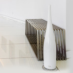 Ultrasonic Cool-Mist Allonge Humidifier w/ Aroma Therapy // White (White)