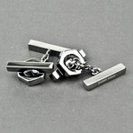 Cufflinks // Silver Bars