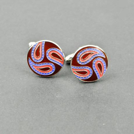 Cufflinks // Paisley