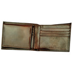 Passcase // Italian Hand Stained Leather (Brown)