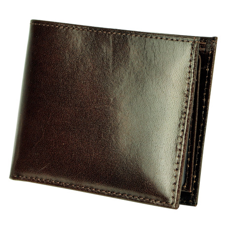 Passcase // Italian Hand Stained Leather (Brown)