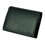 Wallet // Embossed Caviar Grain w/ Front Pocket  (Brown)