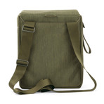 Montgomery Street  Courier // Olive Green