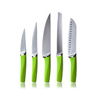 5pc Forged Knife Collection // Green