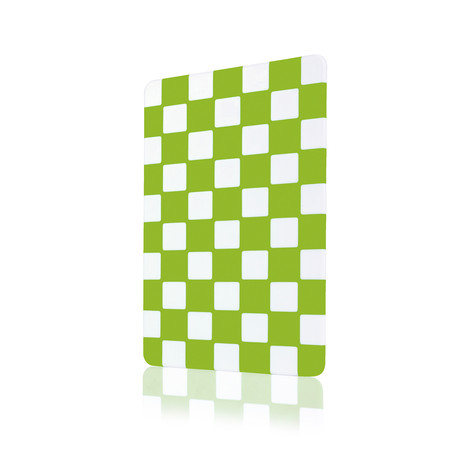 Square Cutting Board // Green