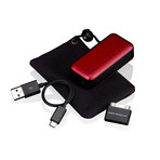 Gum™ Portable USB Power Pack // Red