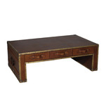 Cognac Flip Coffee Table