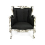 Aveline Chair // Black, Silver